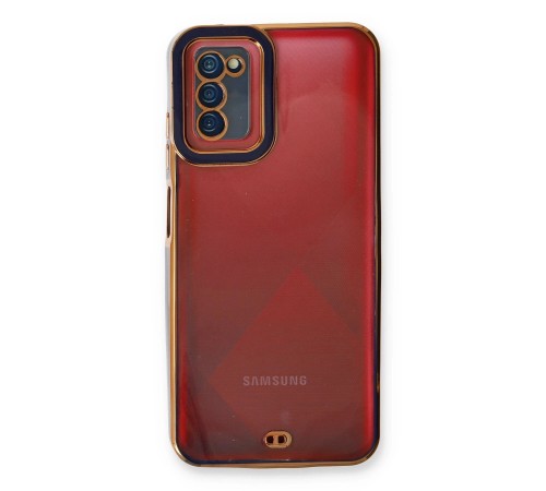 Samsung Galaxy A03S Kılıf Liva Lens Silikon - Mavi Samsung Galaxy A03S Kılıf Liva Lens Silikon - Mavi