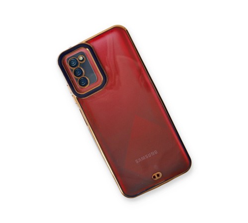 Samsung Galaxy A03S Kılıf Liva Lens Silikon - Mavi Samsung Galaxy A03S Kılıf Liva Lens Silikon - Mavi