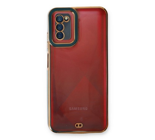 Samsung Galaxy A03S Kılıf Liva Lens Silikon - Yeşil Samsung Galaxy A03S Kılıf Liva Lens Silikon - Yeşil