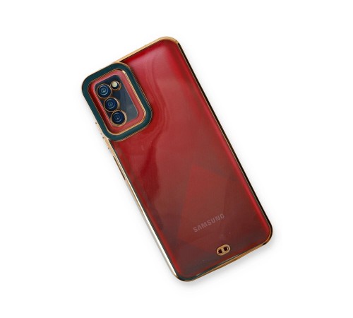 Samsung Galaxy A03S Kılıf Liva Lens Silikon - Yeşil Samsung Galaxy A03S Kılıf Liva Lens Silikon - Yeşil