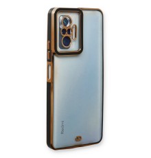 Xiaomi Redmi Note 10 Pro Kılıf Liva Lens Silikon - Siyah