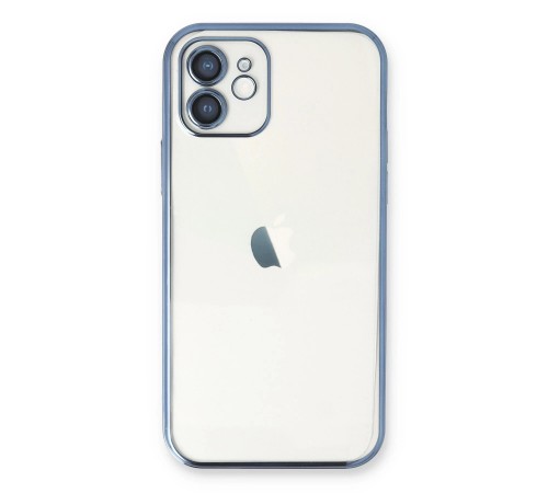 iPhone 11 Kılıf Razer Lensli Silikon - Açık Mavi