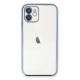 iPhone 11 Kılıf Razer Lensli Silikon - Açık Mavi