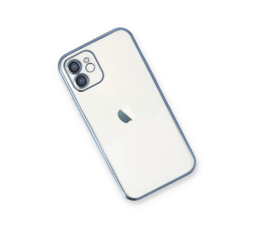 iPhone 11 Kılıf Razer Lensli Silikon - Açık Mavi