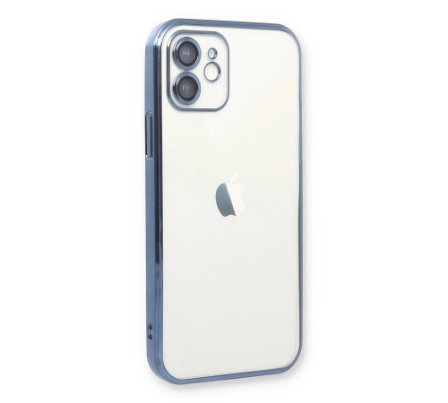 iPhone 11 Kılıf Razer Lensli Silikon - Açık Mavi