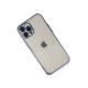 iPhone 12 Pro Kılıf Razer Lensli Silikon - Açık Mavi
