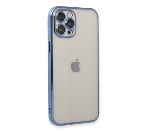 iPhone 12 Pro Kılıf Razer Lensli Silikon - Açık Mavi iPhone 12 Pro Kılıf Razer Lensli Silikon - Açık Mavi
