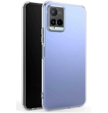Vivo Y21S Kılıf Lüx Şeffaf Silikon