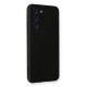 Samsung Galaxy S22 Plus Kılıf Nano içi Kadife Silikon - Siyah