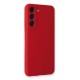Samsung Galaxy S22 Plus Kılıf Nano içi Kadife Silikon - Kırmızı