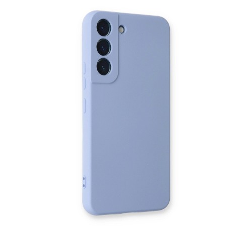 Samsung Galaxy S22 Plus Kılıf Nano içi Kadife Silikon - Lila