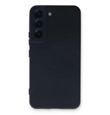 Samsung Galaxy S22 Plus Kılıf Nano içi Kadife Silikon - Lacivert