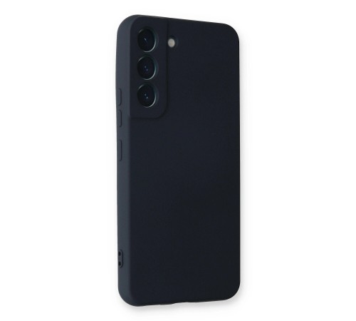 Samsung Galaxy S22 Plus Kılıf Nano içi Kadife Silikon - Lacivert