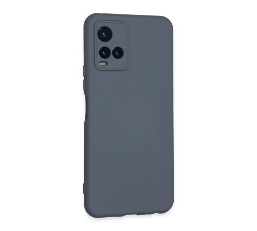 Vivo Y21S Kılıf Nano içi Kadife Silikon - Gri Vivo Y21S Kılıf Nano içi Kadife Silikon - Gri
