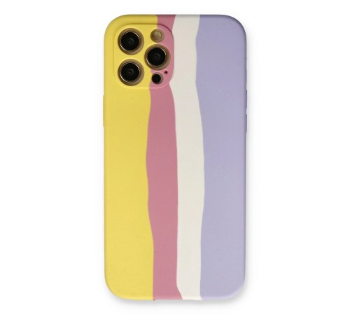iPhone 12 Pro Max Kılıf Ebruli Lansman Silikon - Sarı-Mavi iPhone 12 Pro Max Kılıf Ebruli Lansman Silikon - Sarı-Mavi