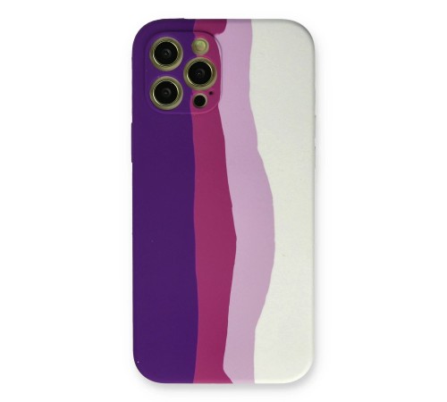 iPhone 12 Pro Max Kılıf Ebruli Lansman Silikon - Mor-Beyaz iPhone 12 Pro Max Kılıf Ebruli Lansman Silikon - Mor-Beyaz