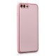 iPhone 7 Plus Kılıf Coco Deri Silikon Kapak - Pudra