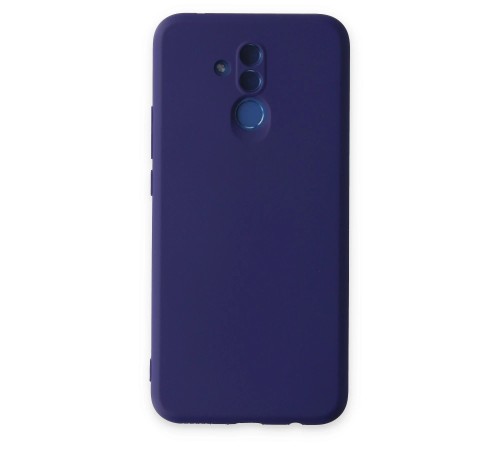 Huawei Mate 20 Lite Kılıf Nano içi Kadife Silikon - Mor Huawei Mate 20 Lite Kılıf Nano içi Kadife Silikon - Mor