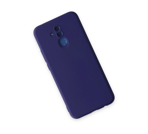 Huawei Mate 20 Lite Kılıf Nano içi Kadife Silikon - Mor Huawei Mate 20 Lite Kılıf Nano içi Kadife Silikon - Mor