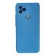 General Mobile GM 21 Kılıf Nano içi Kadife Silikon - Mavi