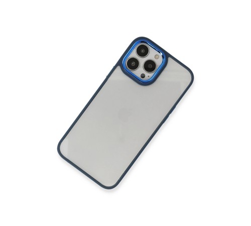 iPhone 13 Pro Max Kılıf Dora Kapak - Mavi