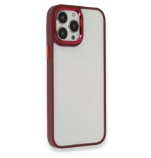 iPhone 13 Pro Max Kılıf Dora Kapak - Kırmızı