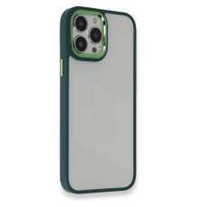iPhone 13 Pro Max Kılıf Dora Kapak - Haki Yeşil