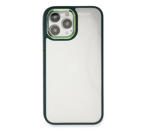 iPhone 13 Pro Max Kılıf Dora Kapak - Haki Yeşil