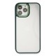 iPhone 13 Pro Max Kılıf Dora Kapak - Haki Yeşil