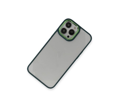 iPhone 13 Pro Max Kılıf Dora Kapak - Haki Yeşil