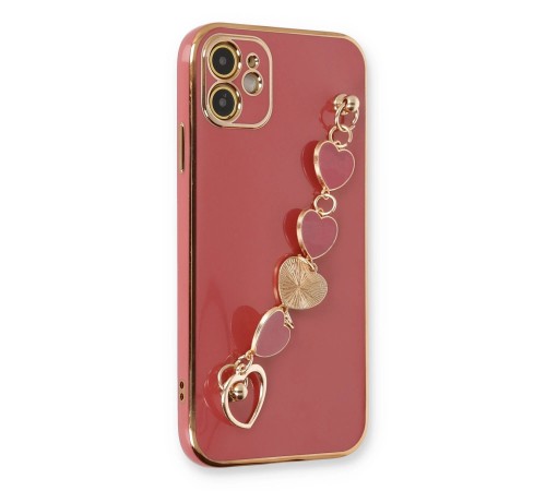 iPhone 11 Kılıf Esila Silikon - Kırmızı