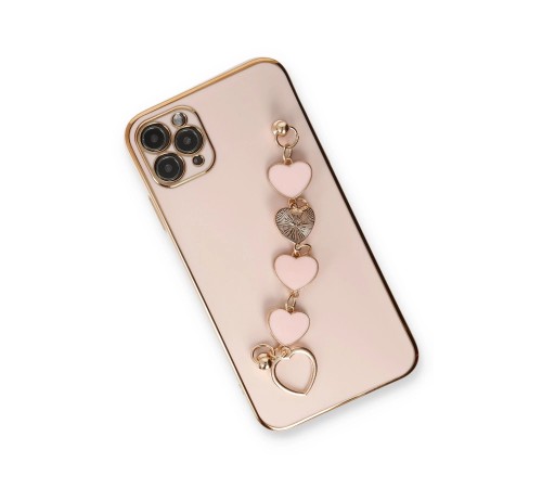iPhone 11 Pro Kılıf Esila Silikon - Pudra iPhone 11 Pro Kılıf Esila Silikon - Pudra