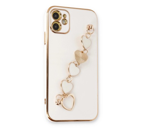 iPhone 12 Kılıf Esila Silikon - Beyaz iPhone 12 Kılıf Esila Silikon - Beyaz
