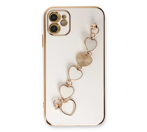 iPhone 12 Kılıf Esila Silikon - Beyaz iPhone 12 Kılıf Esila Silikon - Beyaz