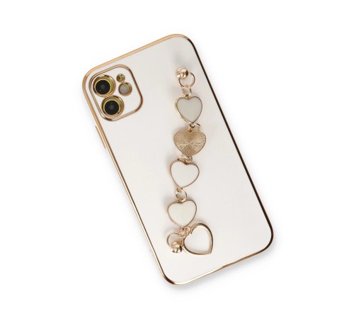 iPhone 12 Kılıf Esila Silikon - Beyaz iPhone 12 Kılıf Esila Silikon - Beyaz