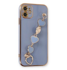 iPhone 12 Kılıf Esila Silikon - Gri