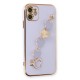 iPhone 12 Kılıf Esila Silikon - Lila