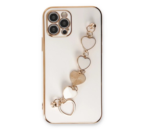 iPhone 12 Pro Kılıf Esila Silikon - Beyaz iPhone 12 Pro Kılıf Esila Silikon - Beyaz