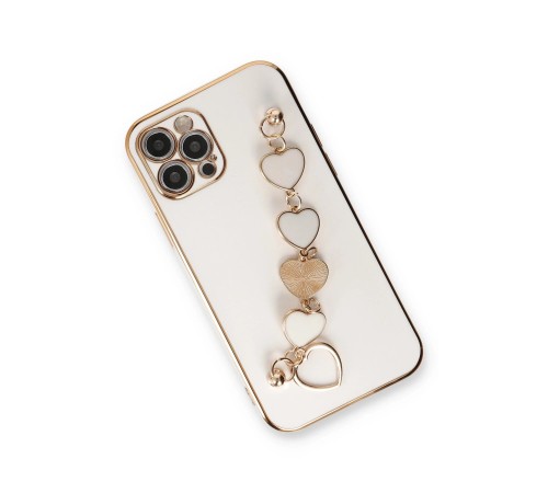 iPhone 12 Pro Kılıf Esila Silikon - Beyaz iPhone 12 Pro Kılıf Esila Silikon - Beyaz