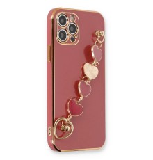 iPhone 12 Pro Kılıf Esila Silikon - Kırmızı