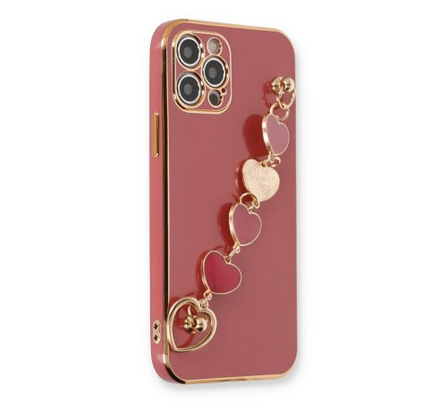 iPhone 12 Pro Kılıf Esila Silikon - Kırmızı iPhone 12 Pro Kılıf Esila Silikon - Kırmızı