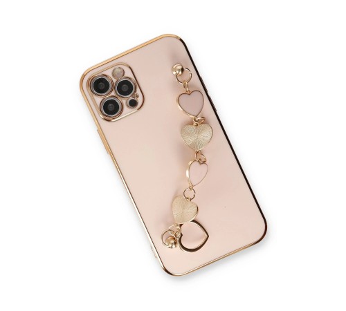 iPhone 12 Pro Kılıf Esila Silikon - Pudra iPhone 12 Pro Kılıf Esila Silikon - Pudra