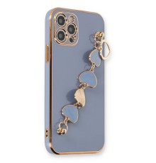 iPhone 12 Pro Kılıf Esila Silikon - Gri
