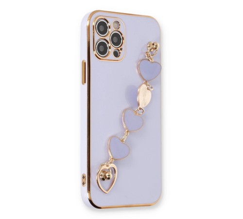 iPhone 12 Pro Kılıf Esila Silikon - Lila iPhone 12 Pro Kılıf Esila Silikon - Lila