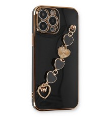 iPhone 13 Pro Kılıf Esila Silikon - Siyah