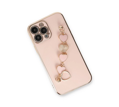 iPhone 13 Pro Kılıf Esila Silikon - Pudra iPhone 13 Pro Kılıf Esila Silikon - Pudra