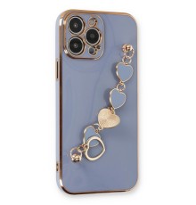 iPhone 13 Pro Kılıf Esila Silikon - Gri