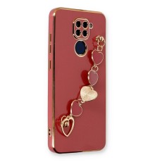 Xiaomi Redmi Note 9 Kılıf Esila Silikon - Kırmızı