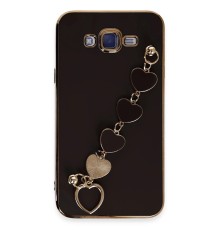 Samsung Galaxy J7 Kılıf Esila Silikon - Siyah