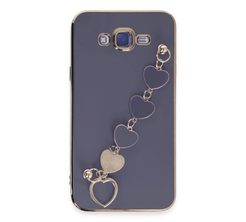 Samsung Galaxy J7 Kılıf Esila Silikon - Gri Samsung Galaxy J7 Kılıf Esila Silikon - Gri